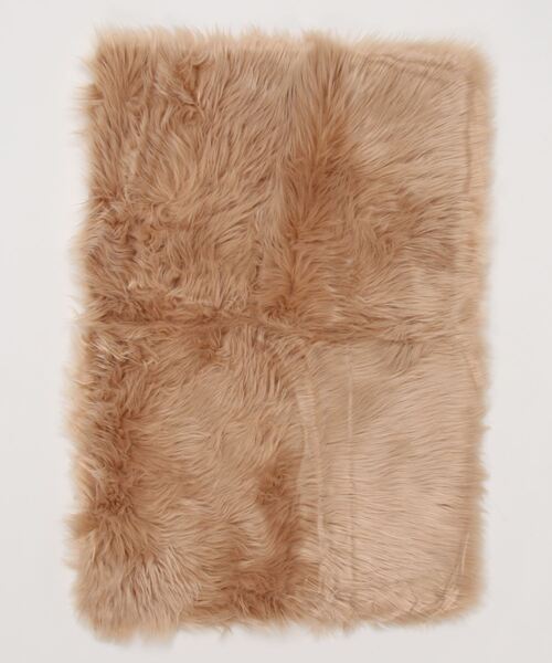 aimoha（アイモハ）の「ファーラグマット（ラグ/マット・レディース・ホワイト/ピンク/キャメル/ホワイト系その他/ピンク系その他・FREE）」の19枚目の写真