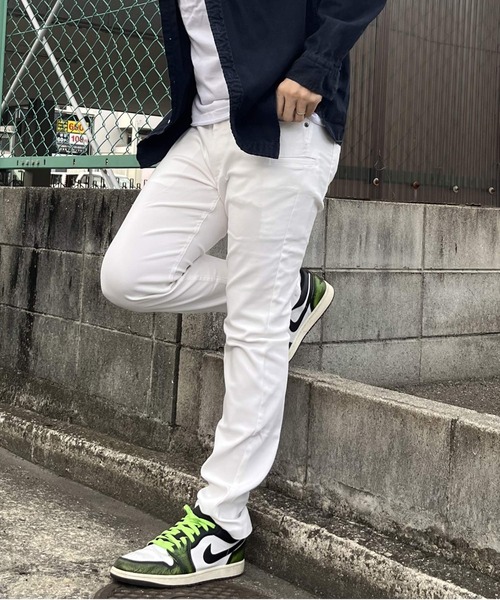 ARCADE（アーケード）の「スマポケ付き スーパーストレッチ  ウェストバッグギャザー イージーチノパン SAFARI ROOKIE（チノパンツ・メンズ・ネイビー/ベージュ/グレー/ブラック/チェック/インディゴブルー/ライトブルー/ワンウォッシュ/ホワイト/カーキ・L/LL/M/3L）」の2枚目の写真