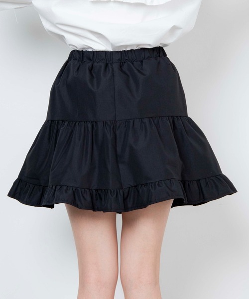 WEGO(ウィゴー)の「WEGO/ティアードミニスカート(スカート・レディース・グレー系その他/ブラック・FREE)」の11枚目の写真