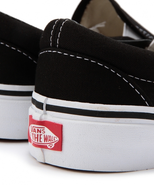 VANS（バンズ）の「VANSスリッポン/ VANS SLIP-ON（スニーカー・レディース・ブラック/オフホワイト・4h/5/5h/6）」の3枚目の写真