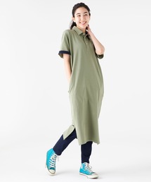 KRIFF MAYER | マルチステッチポロワンピ(ポロシャツ)