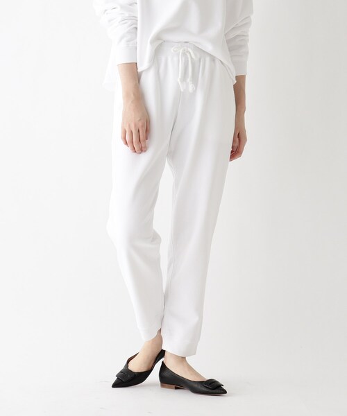 JET（ジェット）の「◆【ウォッシャブル】10ozスウェットロングパンツ（その他パンツ・レディース・グリーン/ホワイト/カーキ・04/02）」の2枚目の写真