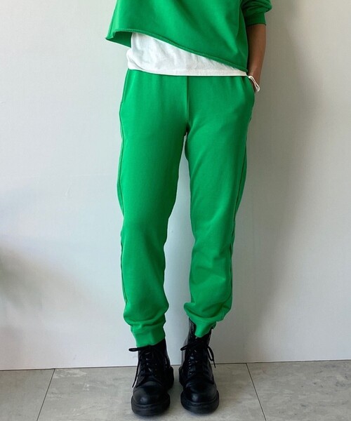 JET（ジェット）の「◆【ウォッシャブル】10ozスウェットロングパンツ（その他パンツ・レディース・グリーン/ホワイト/カーキ・04/02）」の15枚目の写真