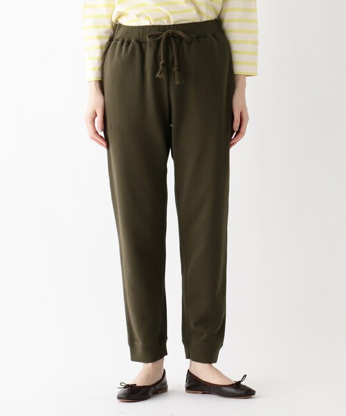 JET（ジェット）の「◆【ウォッシャブル】10ozスウェットロングパンツ（その他パンツ・レディース・グリーン/ホワイト/カーキ・04/02）」の9枚目の写真