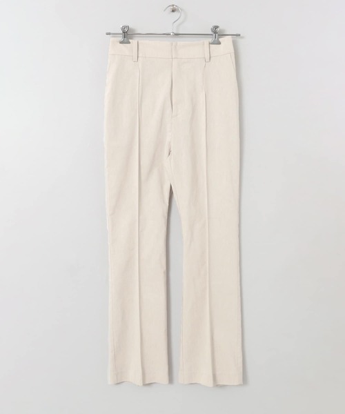 KBF+（ケービーエフプラス）の「KBF+　バックスリットセミフレアパンツ（その他パンツ・レディース・ブルー/ピンク/ライトベージュ・36/38）」の15枚目の写真