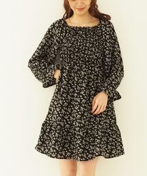 MAJESTIC LEGON | フレンチフラワーミニワンピ(ワンピース)