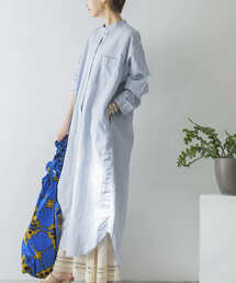 URBAN RESEARCH | UR TECH(UVカット・接触冷感・吸水速乾)+抗菌 機能付 高機能リネンバンドカラーワンピース(ワンピース)
