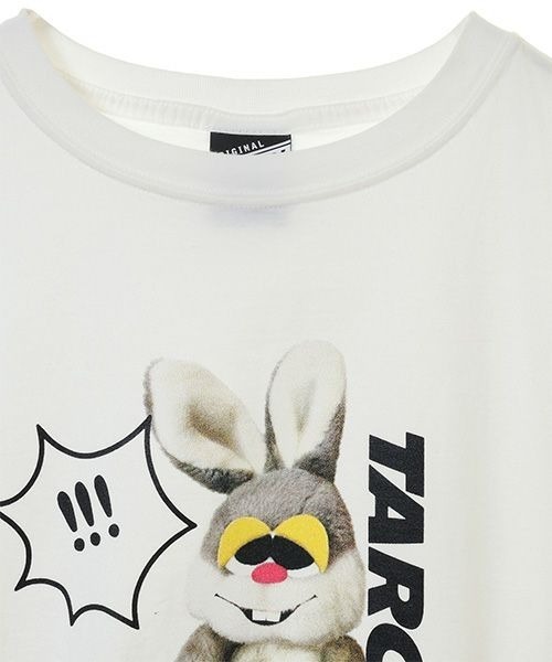 Candy Stripper（キャンディストリッパー）の「BUNNY TARGET Tシャツ（Tシャツ/カットソー・レディース・ブラック/オフホワイト/イエロー・2/4/3）」の6枚目の写真