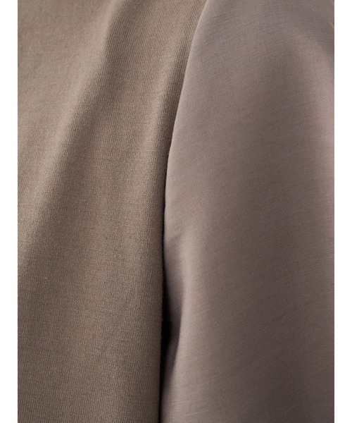 earth music&ecology(アースミュージックアンドエコロジー)の「異素材ドッキングプルオーバー(Vネック)*(Tシャツ/カットソー・レディース・オフホワイト/モカ/その他6/その他8・FREE)」の18枚目の写真