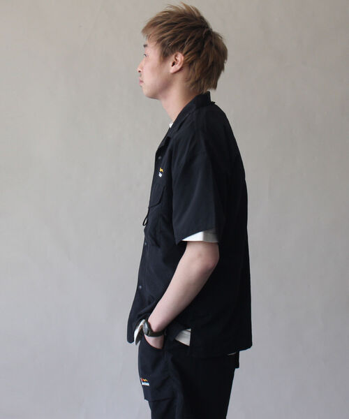 MANASTASH（マナスタッシュ）の「MANASTASH/マナスタッシュ　RIVER SHIRT 2.1　リバーシャツ2.1（シャツ/ブラウス・メンズ・ブラック/その他/カーキ・MEDIUM/X-LARGE/LARGE）」の12枚目の写真
