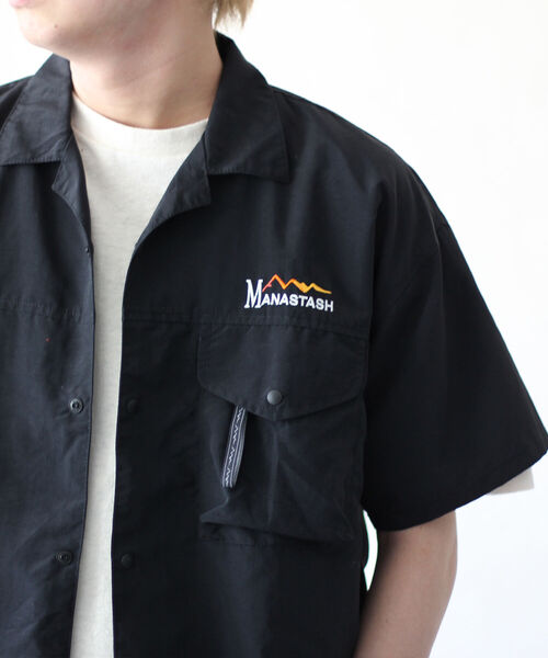 MANASTASH（マナスタッシュ）の「MANASTASH/マナスタッシュ　RIVER SHIRT 2.1　リバーシャツ2.1（シャツ/ブラウス・メンズ・ブラック/その他/カーキ・MEDIUM/X-LARGE/LARGE）」の14枚目の写真