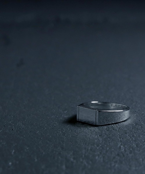 YArKA（ヤーカ）の「【YArKA/ヤーカ】rectangle design ring[drr]/長方形デザインリング silver925（リング・レディース・その他11/シルバー・#13/#17/#19/#11/#15/#21/#23）」の6枚目の写真