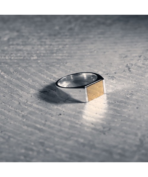 YArKA（ヤーカ）の「【YArKA/ヤーカ】rectangle design ring[drr]/長方形デザインリング silver925（リング・レディース・その他11/シルバー・#13/#17/#19/#11/#15/#21/#23）」の8枚目の写真