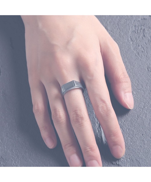 YArKA（ヤーカ）の「【YArKA/ヤーカ】rectangle design ring[drr]/長方形デザインリング silver925（リング・レディース・その他11/シルバー・#13/#17/#19/#11/#15/#21/#23）」の12枚目の写真