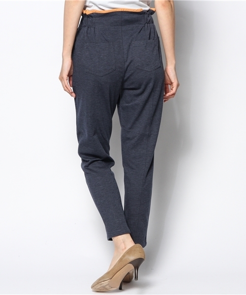 mystic（ミスティック）の「ウエストパイピングフリルパンツ（その他パンツ・レディース・ネイビー/チャコールグレー/ライトグレー・ﾌﾘ-）」の5枚目の写真