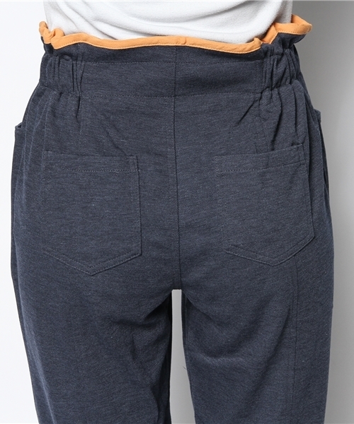 mystic（ミスティック）の「ウエストパイピングフリルパンツ（その他パンツ・レディース・ネイビー/チャコールグレー/ライトグレー・ﾌﾘ-）」の7枚目の写真