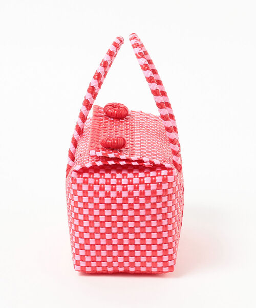 Ray BEAMS（レイビームス）の「Lalo / Violetta バッグ（トートバッグ・レディース・レッド/グリーン系その他5・ONE SIZE）」の3枚目の写真