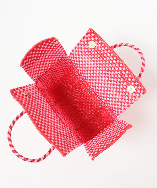 Ray BEAMS（レイビームス）の「Lalo / Violetta バッグ（トートバッグ・レディース・レッド/グリーン系その他5・ONE SIZE）」の7枚目の写真