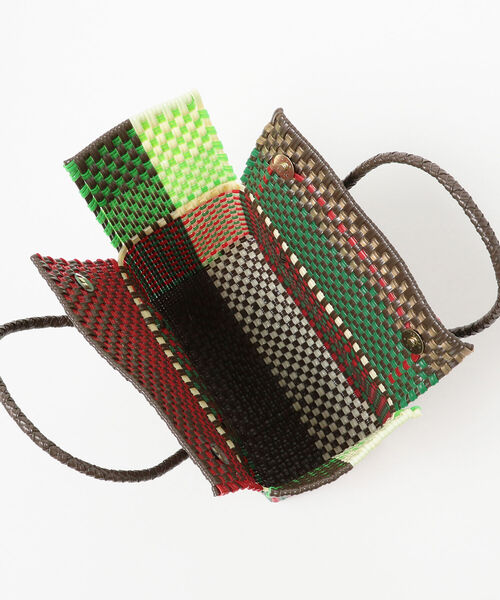 Ray BEAMS（レイビームス）の「Lalo / Violetta バッグ（トートバッグ・レディース・レッド/グリーン系その他5・ONE SIZE）」の9枚目の写真