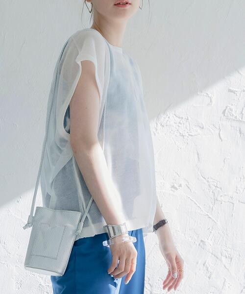 coen(コーエン)の「シャイニーミニバケツショルダーバッグ(ショルダーバッグ・レディース・シルバー/コバルトブルー/ピンク・FREE)」の3枚目の写真