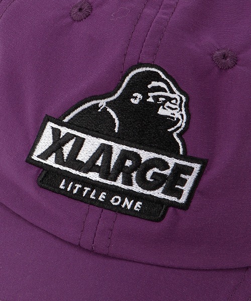 XLARGE KIDS（エクストララージキッズ）の「【撥水】OGゴリラ6パネルキャップ（キャップ・キッズ・パープル/ベージュ/ブラック・L/M）」の5枚目の写真