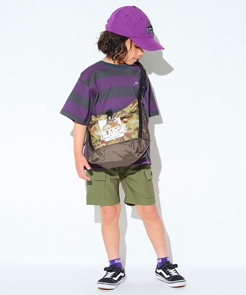 XLARGE KIDS（エクストララージキッズ）の「【撥水】OGゴリラ6パネルキャップ（キャップ・キッズ・パープル/ベージュ/ブラック・L/M）」の20枚目の写真