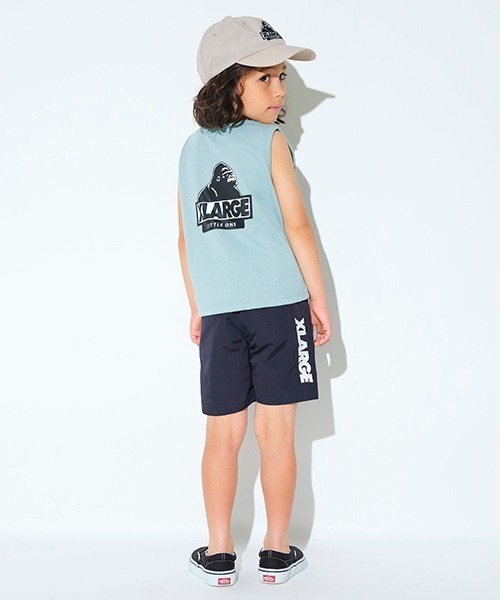 XLARGE KIDS（エクストララージキッズ）の「【撥水】OGゴリラ6パネルキャップ（キャップ・キッズ・パープル/ベージュ/ブラック・L/M）」の17枚目の写真