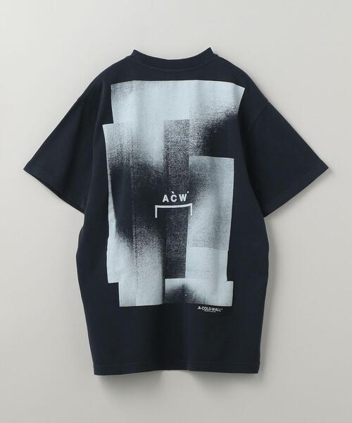 A-COLD-WALL*（アコールドウォール）の「A-COLD-WALL*（ア コールド ウォール）SIGNATURE GRAPHIC TEE（Tシャツ/カットソー・メンズ・ブラック/ネイビー/ホワイト・SMALL/LARGE/MEDIUM）」の3枚目の写真