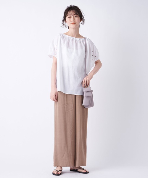 un dix cors（アンディコール）の「マルチポーチ3点セットバッグ（ショルダーバッグ・レディース・パープル/ブラック/ベージュ・FREE）」の17枚目の写真