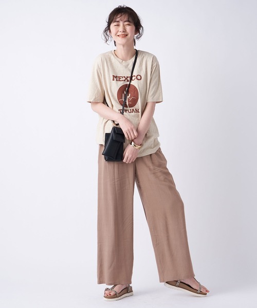 un dix cors（アンディコール）の「マルチポーチ3点セットバッグ（ショルダーバッグ・レディース・パープル/ブラック/ベージュ・FREE）」の5枚目の写真