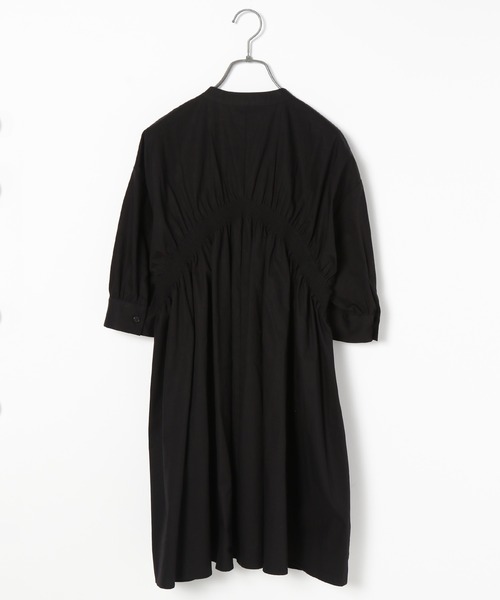 PAGEBOY（ページボーイ）の「シャーリングシャツミニワンピース（シャツワンピース・レディース・オフホワイト/ブラック・FREE）」の9枚目の写真