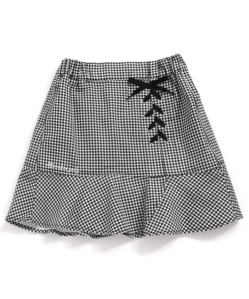 algy（アルジー）の「マーメードスカパン（スカート・キッズ・ブラック/インディゴブルー/サックスブルー・XXX-SMALL/XX-SMALL/X-SMALL/MEDIUM/SMALL）」の4枚目の写真