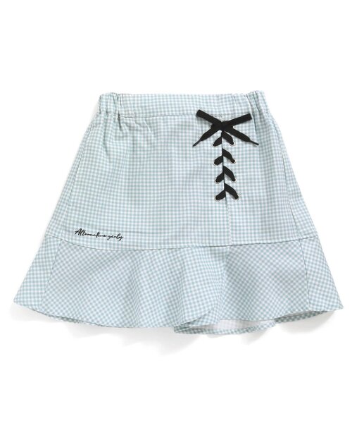 algy（アルジー）の「マーメードスカパン（スカート・キッズ・ブラック/インディゴブルー/サックスブルー・XXX-SMALL/XX-SMALL/X-SMALL/MEDIUM/SMALL）」の8枚目の写真