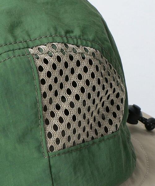 THE NORTH FACE PURPLE LABEL（ザ ノースフェイス パープルレーベル）の「＜THE NORTH FACE PURPLE LABEL＞ LOUNGE FLD HAT/ハット □□（ハット・メンズ・ブラック/オリーブ・FREE）」の6枚目の写真