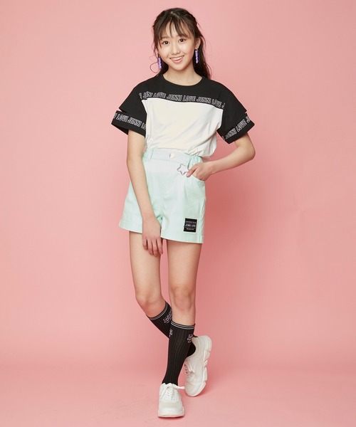 JENNI love（ジェニィラブ）の「カラビナ付きショーパン（その他パンツ・キッズ・ミント/イエロー/ブラック・140cm/150cm/160cm/130cm）」の14枚目の写真