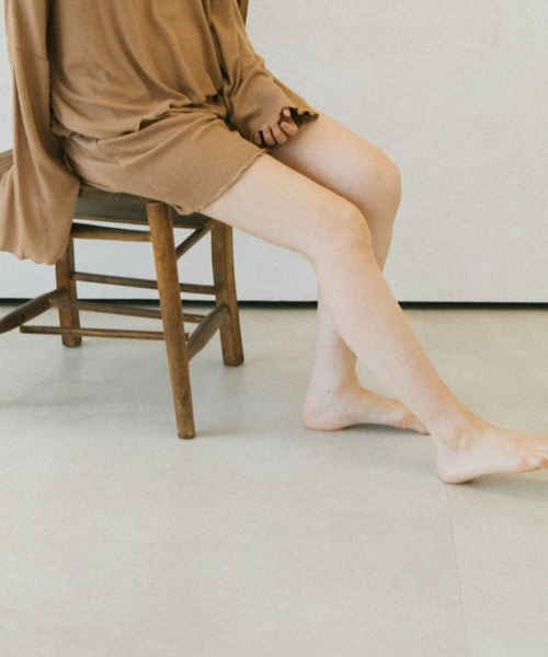 ACCL(エーシーシーエル)の「ヘブンリーウェア ショートパンツ(その他パンツ・レディース・アイボリー/ブラウン・FREE)」の19枚目の写真