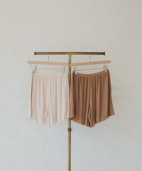 ACCL(エーシーシーエル)の「ヘブンリーウェア ショートパンツ(その他パンツ・レディース・アイボリー/ブラウン・FREE)」の20枚目の写真