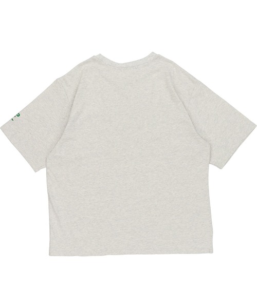 SPINNS（スピンズ）の「【ゆったりシルエット】PENETRATE カレッジデザインビッグTシャツ（Tシャツ/カットソー・レディース・ホワイト/ブルー/アッシュ/チャコール・ONESIZE）」の16枚目の写真