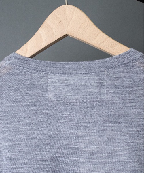 ADAWAS(アダワズ)の「【 ADAWAS / アダワス 】 ULTRAFINE MERINO CREW NECK P/O ウルトラファインメリノクルーネックプルオーバー(ニット/セーター・レディース・チャコールグレー/ブラウン/グレー・FREE)」の8枚目の写真