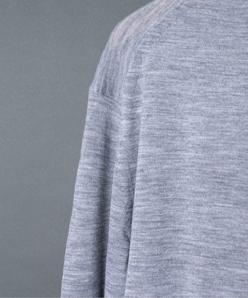 ADAWAS(アダワズ)の「【 ADAWAS / アダワス 】 ULTRAFINE MERINO CREW NECK P/O ウルトラファインメリノクルーネックプルオーバー(ニット/セーター・レディース・チャコールグレー/ブラウン/グレー・FREE)」の9枚目の写真