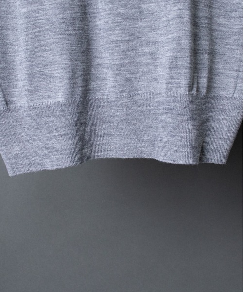 ADAWAS(アダワズ)の「【 ADAWAS / アダワス 】 ULTRAFINE MERINO CREW NECK P/O ウルトラファインメリノクルーネックプルオーバー(ニット/セーター・レディース・チャコールグレー/ブラウン/グレー・FREE)」の11枚目の写真