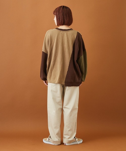 CUBE SUGAR(キューブシュガー)の「カツラギ 5ポケット パンツ(チノパンツ・レディース・ベージュ/カーキ/ナチュラル・S/M)」の15枚目の写真