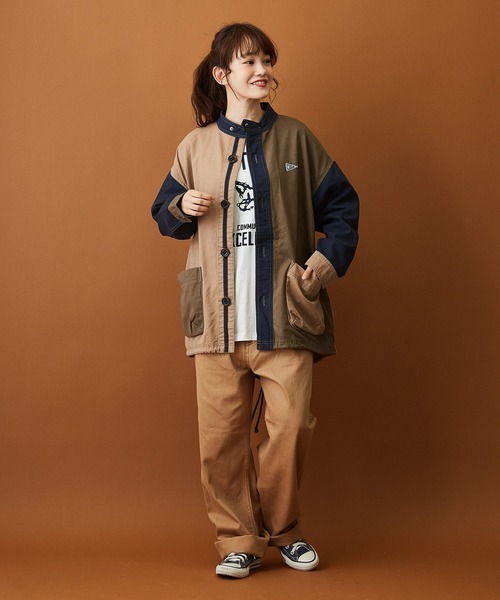 CUBE SUGAR(キューブシュガー)の「カツラギ 5ポケット パンツ(チノパンツ・レディース・ベージュ/カーキ/ナチュラル・S/M)」の16枚目の写真