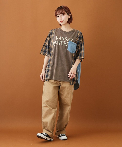 CUBE SUGAR(キューブシュガー)の「カツラギ 5ポケット パンツ(チノパンツ・レディース・ベージュ/カーキ/ナチュラル・S/M)」の19枚目の写真