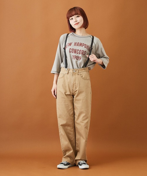 CUBE SUGAR(キューブシュガー)の「カツラギ 5ポケット パンツ(チノパンツ・レディース・ベージュ/カーキ/ナチュラル・S/M)」の22枚目の写真