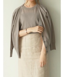 綿ポリ強撚アンサンブル