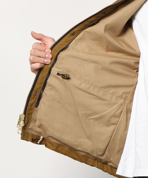 FILSON（フィルソン）の「FILSON/フィルソン　TIN CLOTH FIELD JACKET ティンクロスフィールドジャケット（ブルゾン・メンズ・タン・X-SMALL）」の4枚目の写真