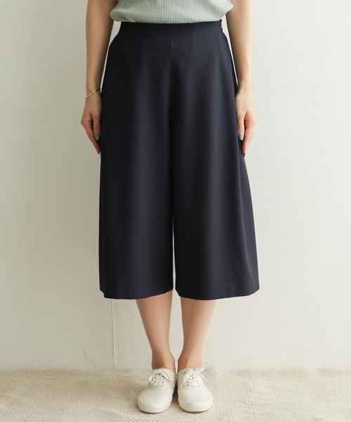 URBAN RESEARCH DOORS（アーバンリサーチドアーズ）の「ガウチョパンツ（その他パンツ・レディース・ネイビー/ライトベージュ・ONE）」の20枚目の写真