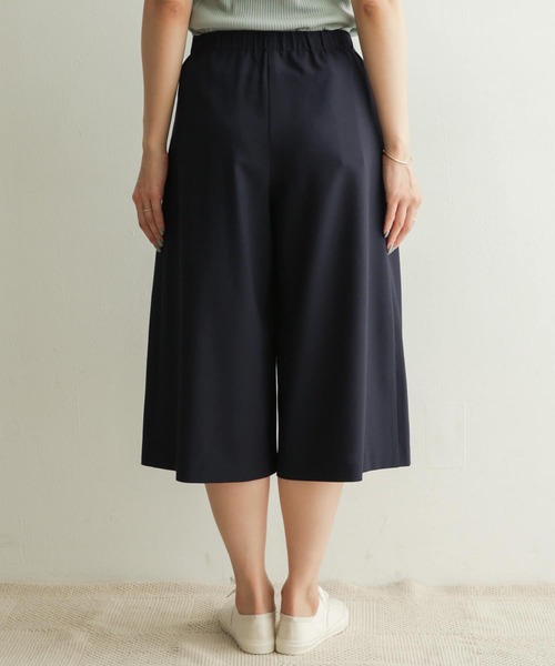 URBAN RESEARCH DOORS（アーバンリサーチドアーズ）の「ガウチョパンツ（その他パンツ・レディース・ネイビー/ライトベージュ・ONE）」の22枚目の写真