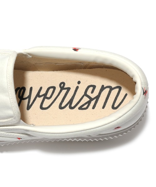 Undercoverism（アンダーカバイズム）の「UI2A4F01-1（スリッポン・メンズ・ホワイト/ブラック・MEDIUM/LARGE）」の9枚目の写真